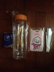 Kakao Friends - Ryan水樽+Peach卡套