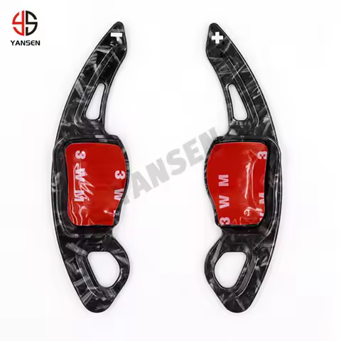 Paddle shifter for VW Golf 5 MK5 GOLF 6 MK6 gti Steering Wheel Paddle Shift Carbon Sticker Accessori
