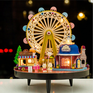 DIY 3D Mini House Assembly Model