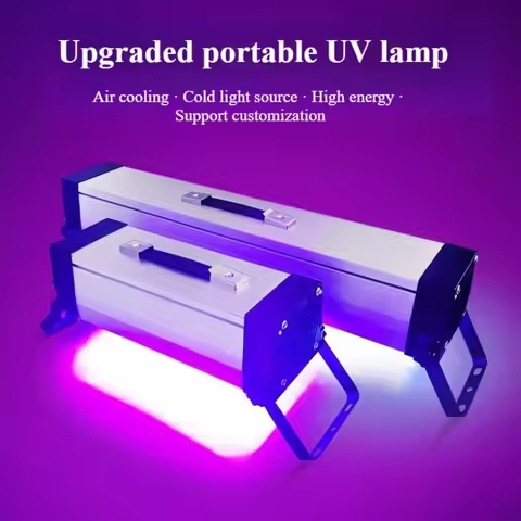 700W 800W fast drying UV curing lamp 365nm 395nm 405nm 3D printing resin green oil solder PCB board 