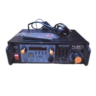 Fleco Digital Stereo Amplifier with Bluetooth USB Radio and Karaoke with Equalizer