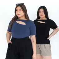 EGALE.ID - ⁠Keyhole Tee | Plus Size Jumbo Size Big Size