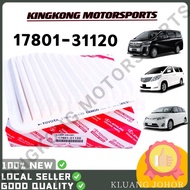 17801 31120 AIR FILTER TOYOTA ESTIMA ACR50 2.4/ALPHARD ANH20 /VELLFIRE AIR FILTER 17801-31120