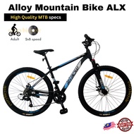 Mountain Bike Alloy MTB 29 inch Basikal Alloy Frame Dewasa Gear 2x8 speed Bicycle Sport Adult Bicycl
