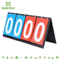 HUAYUEJI Easy Flip Score Keeper, 2-Digit 3-Digit Portable Flip Scoreboard, Score Keeper Portable Des