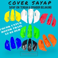 BODY COVER WING CENTER SEAT SET/SPAKBOR REAR Motorcycle TRIAL YZ 85 (OLD) Motorcycle COVERORANGE