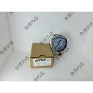 acutek pressure gauge, 63mm oil fill gauge, 0 to 16 bar/230psi, bottom connection 1/4", 1-250bar