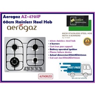 AEROGAZ AZ-470SF STAINLESS STEEL HOB