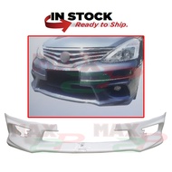 Nissan Grand Livina (2014) IP Style Front Skirt Skirting Bumper Lower Lip Spoiler ABS Plastic Bodyki