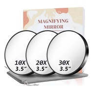 Magnifying Glass, 10 Times, 20 Times and 30 Times Set, Mirror 1388596740395 K5YX