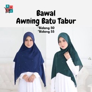 Tudung BAWAL AWNING BATU TABUR [Bidang 50 / Bidang 55]. READY STOCK