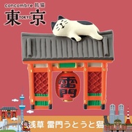 Concombre DECOLE Asakusa Kaminarimon Dozing Cat Temple