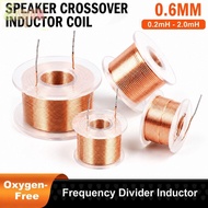 ECYOU Audio Inductor Coil, Copper 0.2mh-2.0mh Speaker Crossover Inductor Coil, Durable 0.6mm Inducto