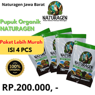 4 Pcs Bio Organik Naturagen ORI Pupuk padi pupuk jagung pupuk sawit pupuk pelebat buah pupuk semua t