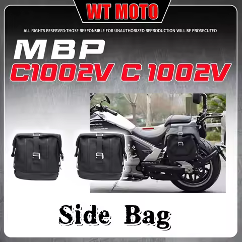 For Brixton Crossfir C1002V C 1002V MBP C1002V waterproof canvas side bag saddle bag side cross bag
