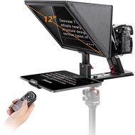 Desview T12S Teleprompter 12.9" Script Reader for Live Stream Online Teaching, Vlog Interview