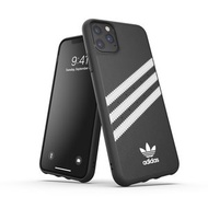 adidas - Originals iPhone 11 Pro Max PU 保護殼 - 黑底白間