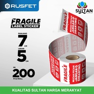 Fragile Stickers Don't Throw Shipping Label Stickers 7Cm X 5Cm