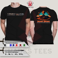 MOUNT BROMO T-Shirt Distro Combed 30S T-Shirt