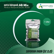 AB Mix Sayur Daun 1 Liter | PARAMUDITA NUTRIENT Nutrisi Hidroponik