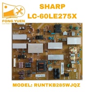 LC-60LE275X SHARP TV POWER BOARD LC60LE275X