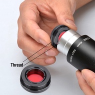 Photo Filter Eyepiece Lens 0.96inch Enhance Color Aluminum Wide Use For