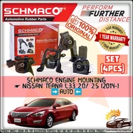 Nissan Teana L33 2.0 / L33 2.5 (2014~) ( AUTO ) SCHMACO ENGINE MOUNTING SET