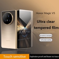 9D Full Cover Clear Tempered Glass For Huawei Honor Magic V5 V3 Vs3 V2 RSR 5G Anti Scratch Protectiv