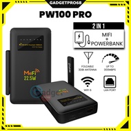 PW100 PRO Modified Unlimited Hotspot WiFi Tanpa Had 4G 5G LTE dengan Powerbank 10000mAh Modified Mod