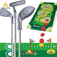 Hawinde Kids Golf Club Mini Golfs Play Set Training Golf Balls and Club Toy Sport Golf Club for Ages