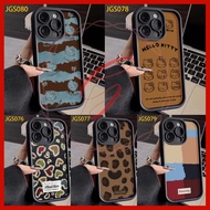 CASE MATTE ROSE BLACK MOTIF HELLO KITTY SAMSUNG M34 M35 M51 M52 M54 F54 M62 F62 S20 FE S21 FE S23 FE