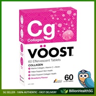 [sgseller] VOOST Collagen Effervescent Vitamin Supplement 60 Tabs - [] []