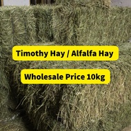 ✯(Wholesale only)TIMOTHY HAYALFALFA HAY 10kg for guineapigrabbits♙