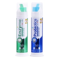New Product#Dr. Li Probiotics Enzyme Toothpaste Dazzling White Solid Teeth Fresh Breath Deodorant Yellow Tooth Stain Removal Soda4wu