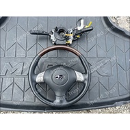 JDM Original Used Steering Subaru Multifunction Modify Proton Waja Perdana Gen2 Persona Wira Auto Cr