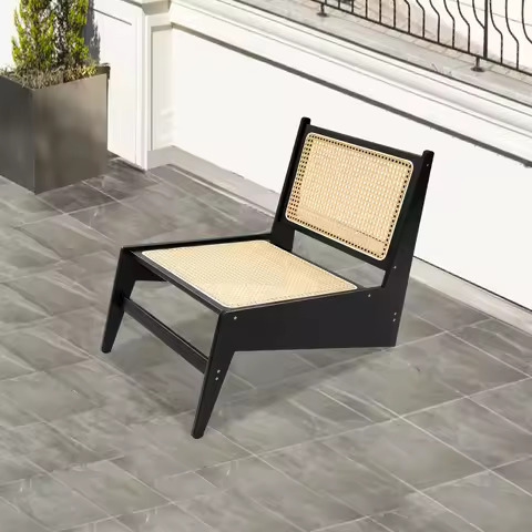 Home Bamboo Chair, Bamboo Accent Chair, Comfy Bamboo Chairs