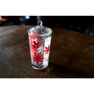 Taiwan Early Printed Glass Cup People 53 Years Teacher's Day Tea