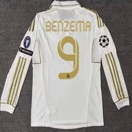 11-12 Real Madrid long sleeved home retro jersey # RONALDO