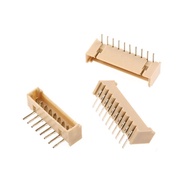1.25mm Female Connector Straight Pin Curved Pin Socket 2p3p4P5P6P7P8P9P10p High Temperature Resistan