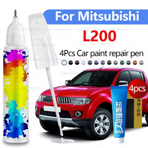 Car Paint Repair Pen For 1978-2025 Mitsubishi L200 Paint Scratch Repair Accessories 4PCS Green G70 B