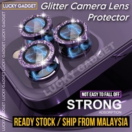 1 Ring Glitter iPhone Camera Lens Protector 14 Pro Max 14 Plus 13 Pro Max 13 Mini 12 Pro Max 12 Mini 11 Pro Max 11