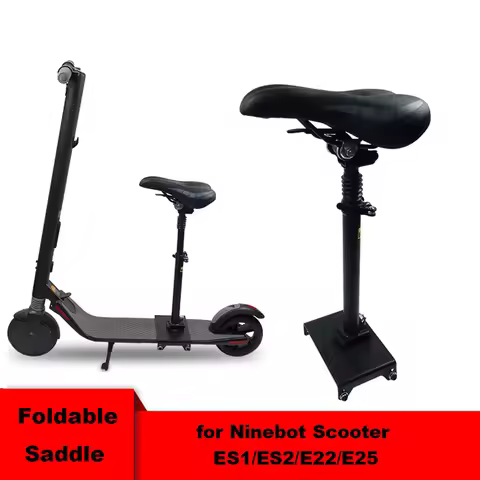 ES2 Scooter Adjustable Seat Comfortable Shock Absorb Saddle Foldable DIY Parts For Ninebot ES1/ES2/E