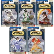 Avatar The Last Airbender Set 5 - 2025 Silver Series - Cobra Toys - Hot Wheels - 1:64 scale model ca