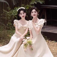 Bridesmaid Dress Niche Soothing Instrument Feeling Wedding Sister Dress Bridesmaid Group Dress Dress