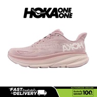 Hoka one one Clifton 9 women's sneakers breathable and cushioned sports running shoes Pink【Hoka flag