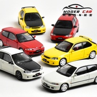 Hobby Japan 1: 64 Honda Civic EG6 Type-R EK9 JDM Alloy Car Model Collection
