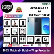 OPPO Reno 6 Z 5G Smartphone | 8GB RAM + 128GB ROM | 1 Year OPPO Malaysia Warranty | Free Gift While Stock Last |