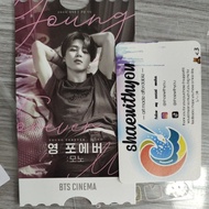 BTS Cinema Ticket Jimin Original Offical Photocard