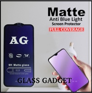 XIAOMI 12T 11LITE 11T 10T 9T PRO POCOPHONE C40 F3 F4 F5 M3 M4 M5 M5S X5 X4 X3 PRO NFC GT F1 ANTI BLUE LIGHT MATTE FULL TEMPERED GLASS SCREEN PROTECTOR TINTED