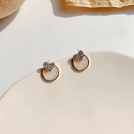 READY STOCK KOREAN STYLE  SHINING IN MY HEART NEW COLLECTION EARLING S925 STERLING SILVER  HYPOALLER